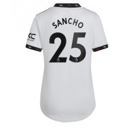 Manchester United Jadon Sancho #25 Udebanetrøje Dame 2022-23 Kortærmet